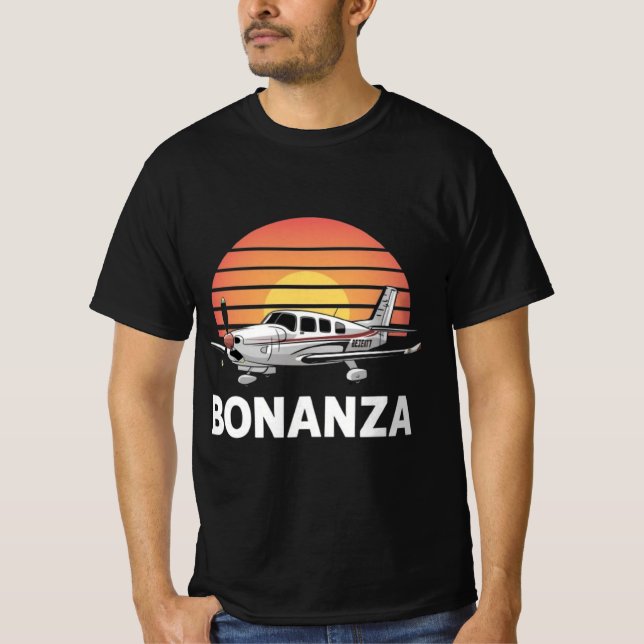 Beechcraft Bonanza T-Shirt (Vorderseite)