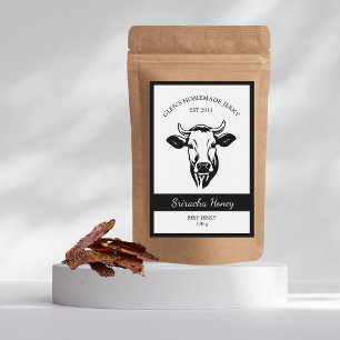 Beef Jerky Label Lebensmitteletikett