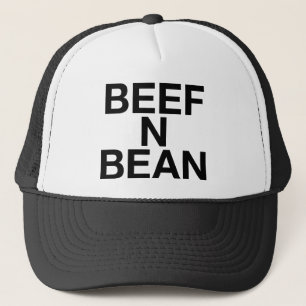 BEEF N BEAN lustiger Slogan LKW-Hut Truckerkappe