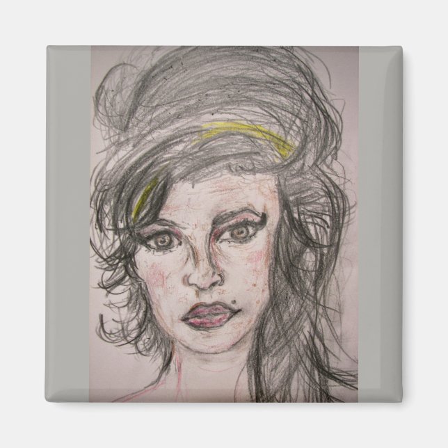 Beehive Girl Magnet (Vorne)