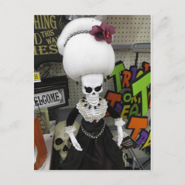 Beehive Skeleton Postkarte (Vorderseite)