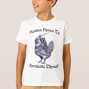 Beeile dich, dich selbst zu befruchten, Ritter Was T-Shirt