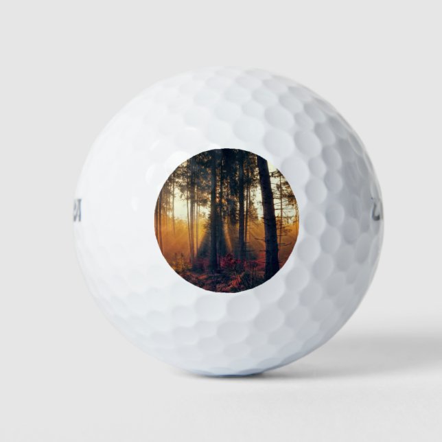 Beeindruckende Golfplätze Golfball (Vorderseite)