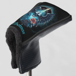 beeindruckender, realistischer Schädel, Golf Headcover