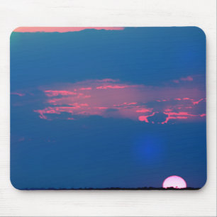 Beeindruckender Sonnenuntergang von der Maus-Pad z Mousepad