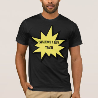 Beeinflusse ein Leben Inspirierender Lehrer Dank T-Shirt