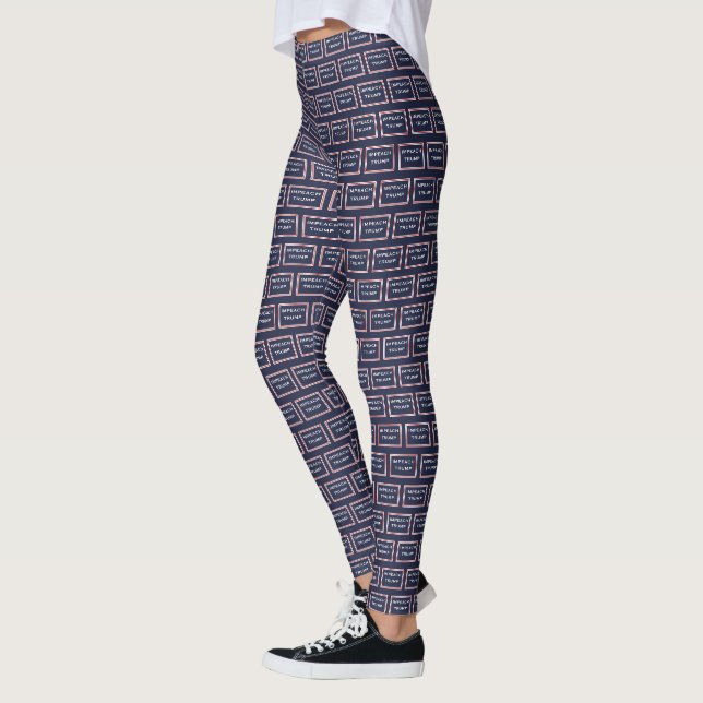 Beeinflussung der Trump Protest-Politik für horizo Leggings (Links)