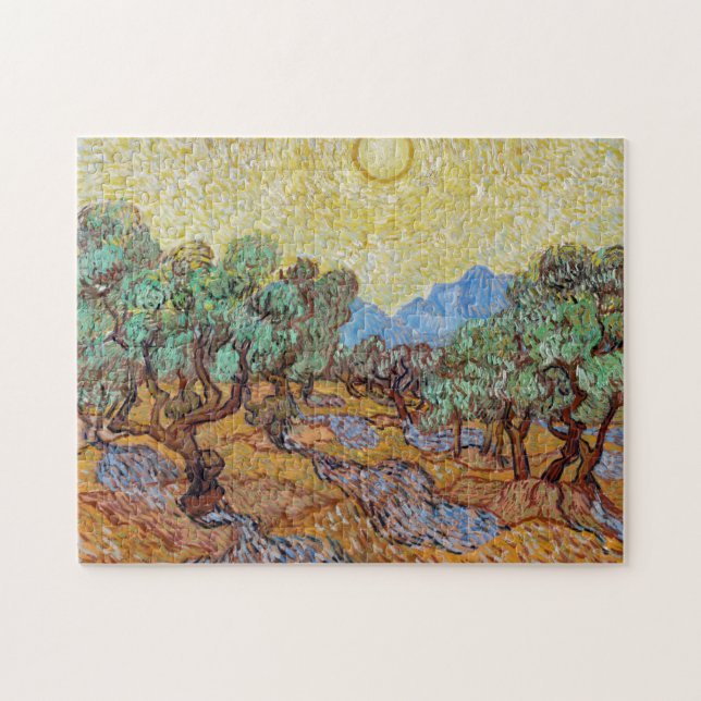 Beeinonism Vincent Van Gogh Olive Trees Complex (Horizontal)