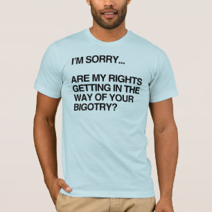 BEEINTRÄCHTIGEN MEINE RECHTE T-Shirt