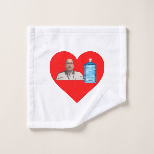 Beeka adore l'eau (Gant de toilette)