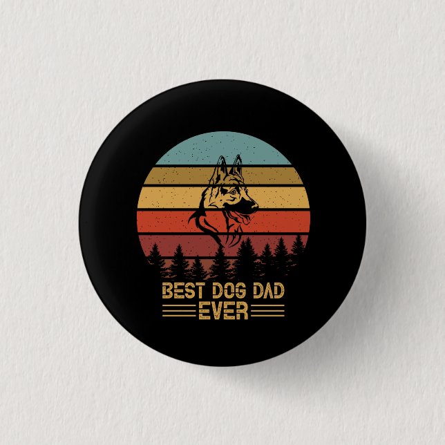 Beekeeper Art Bester Vater Button (Vorderseite)