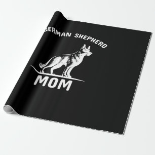 Beekeeper Art German Shepherd Mommy Geschenkpapier
