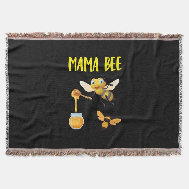 Beekeeper Art Mama Bee Decke (Vorderseite)
