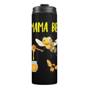 Beekeeper Art Mama Bee Thermosbecher