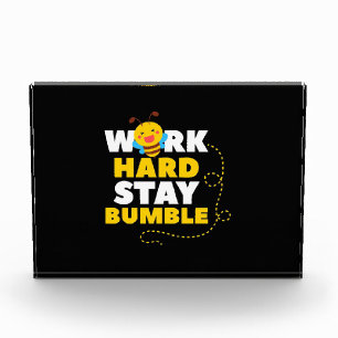 Beekeeper Gift Bee Work Hard Stay Bumble Fotoblock