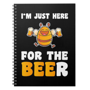 Beekeeper Gift I Am Just Here For The Bees Notizblock