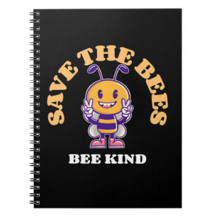 Beekeeper Gift   Save The Bees Be Kind Notizblock
