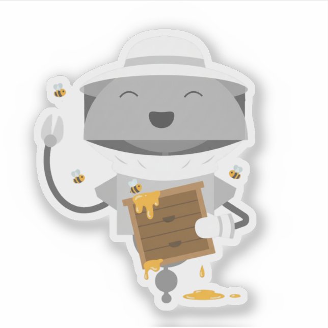 Beekeeper Mia Sticker (Vorderseite)
