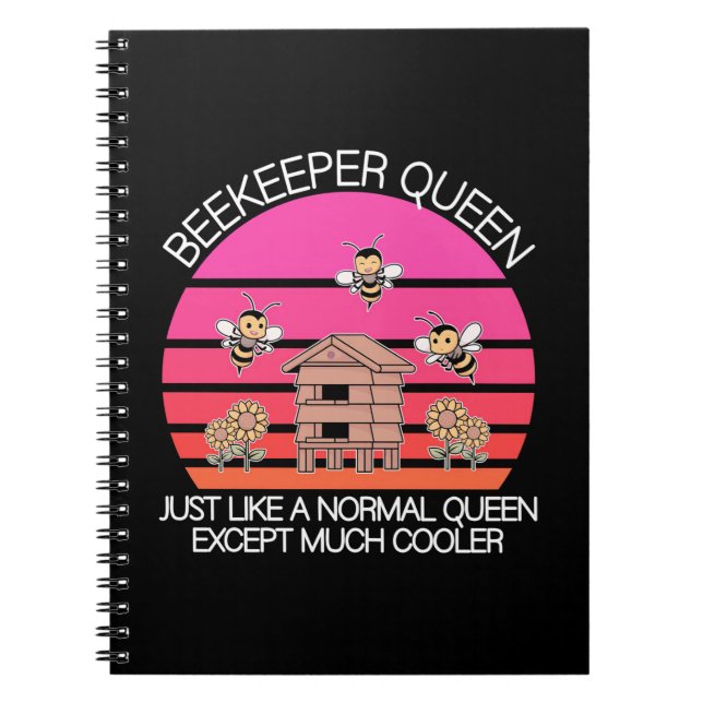 Beekeeper Queen Notizblock (Vorderseite)