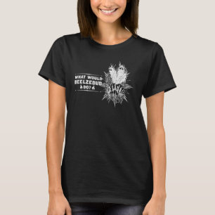 Beelzebub Tod okkulter Satan-Teufel Gothic Nekro b T-Shirt