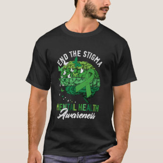Beende Das Stigma Psychische Gesundheit Bewusstsei T-Shirt