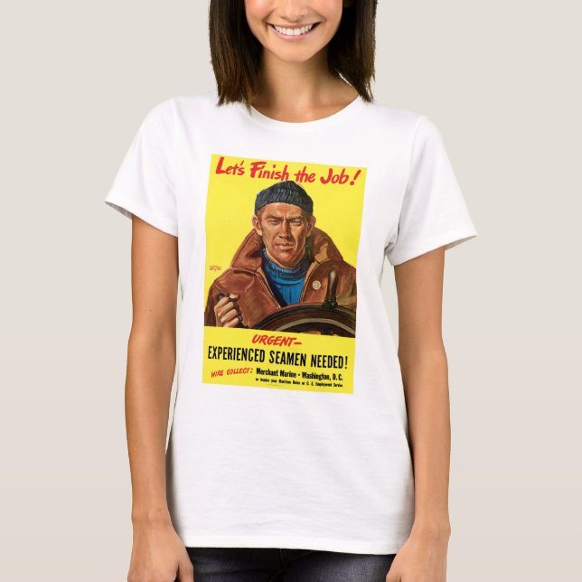 Beende den Job! T-Shirt (Vorderseite)