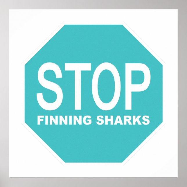 Beenden des Finning-Haisigne Poster (Vorne)