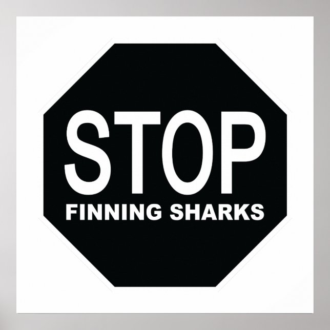 Beenden des Finning-Haisigne Poster (Vorne)