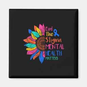 Beenden Sie das psychische Bewusstsein der Stigma Magnet
