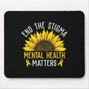 Beenden Sie das psychische Bewusstsein der Stigma Mousepad
