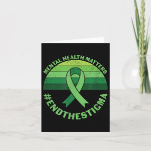 Beenden Sie das Stigma Mental Health S Mental Heal Karte