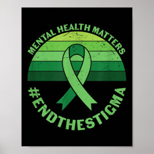 Beenden Sie das Stigma Mental Health S Mental Heal Poster