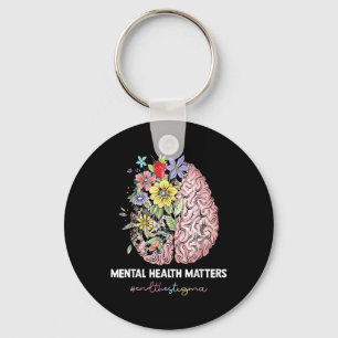 Beenden Sie das Stigma Mental Health S Mental Heal Schlüsselanhänger