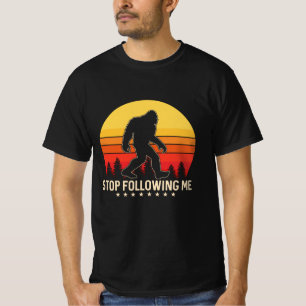 Beenden Sie den   Bigfoot Retro Design T-Shirt