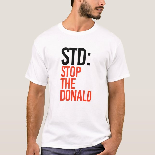 BEENDEN SIE DEN DONALD T-Shirt (Vorderseite)