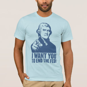 Beenden Sie den gefütterten Jeffersonian T - Shir T-Shirt