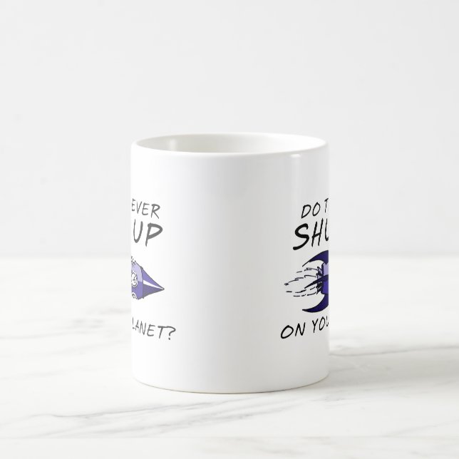 Beenden Sie den lustigen Mug-Insult-Spaß Kaffeetasse (Mittel)