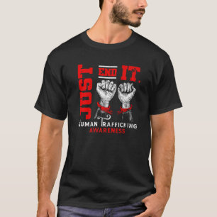 Beenden Sie den Menschenhandel Awareness Anti Mode T-Shirt