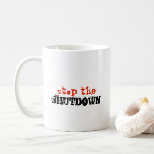 Beenden Sie den politischen Protest-benutzerdefini Kaffeetasse