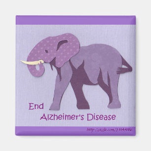 Beenden Sie die Alzheimer-Krankheit Magnet