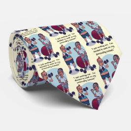 Beenden Sie die Arbeit aus Funny Neck Tie Krawatte