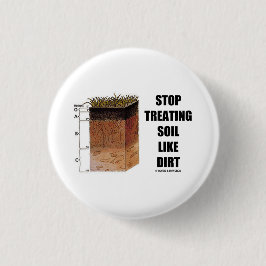 Beenden Sie die Behandlung des Bodens wie Schmutz Button