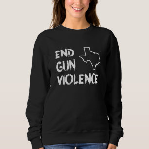 Beenden Sie die Gewalt von Waffen, um die Waffen z Sweatshirt
