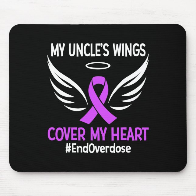 Beenden Sie die Überdosierung meines Onkels mit de Mousepad (Vorne)