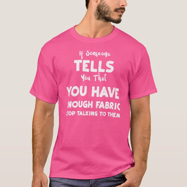 Beenden, wenn Ihnen jemand sagt, dass Sie Eno C ha T-Shirt (Vorderseite)