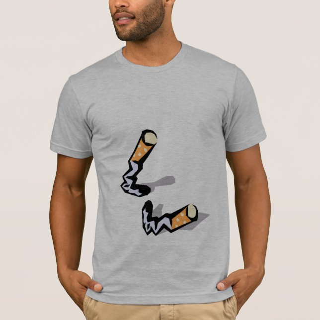 Beendigtes Rauchen T-Shirt (Vorderseite)