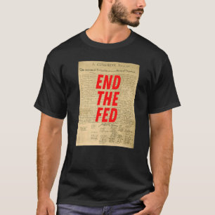 Beendigung der Gefüttert Bundesstaatlichen Inflati T-Shirt