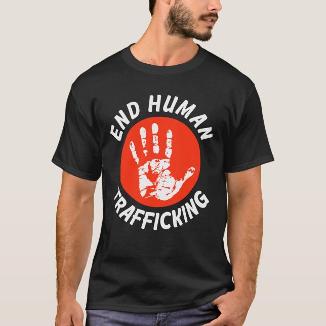 Beendigung des Menschenhandels T-Shirt (Vorderseite)