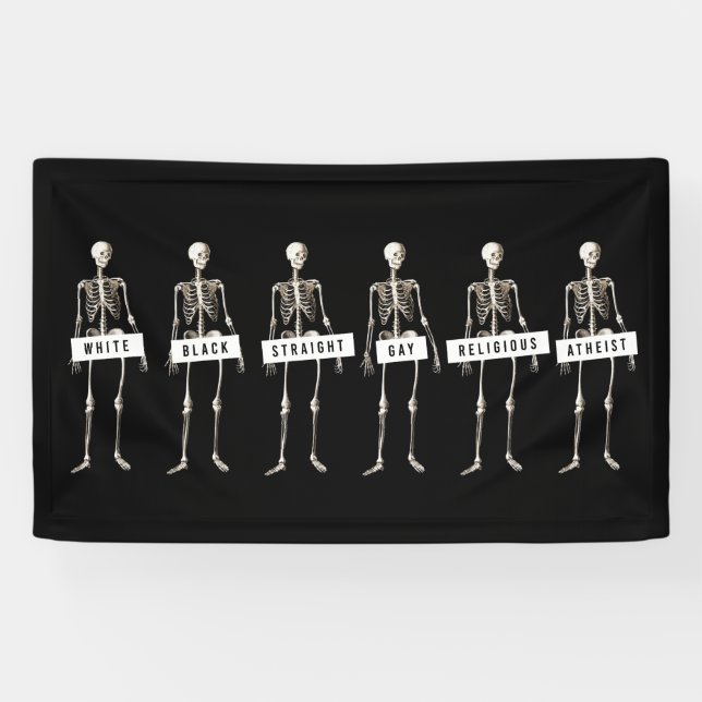 Beendigung des Rassismus Menschenrechte Menschen S Banner (Horizontal)
