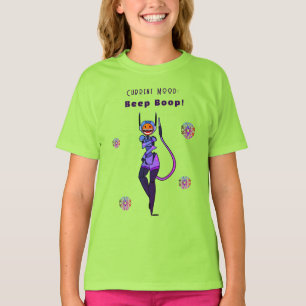 Beep Boop Niedlich Robot Giggle Fun T - Shirt